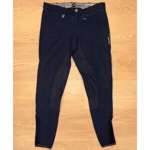 Pikeur navy blue breeches/riding pants womens  size EU 44 (size tag missing)